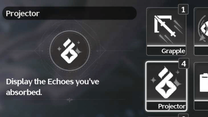 Wuthering Waves - Projector on Utility Wheel