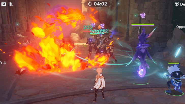 Genshin - Stage 7 Leadership Skill Usage