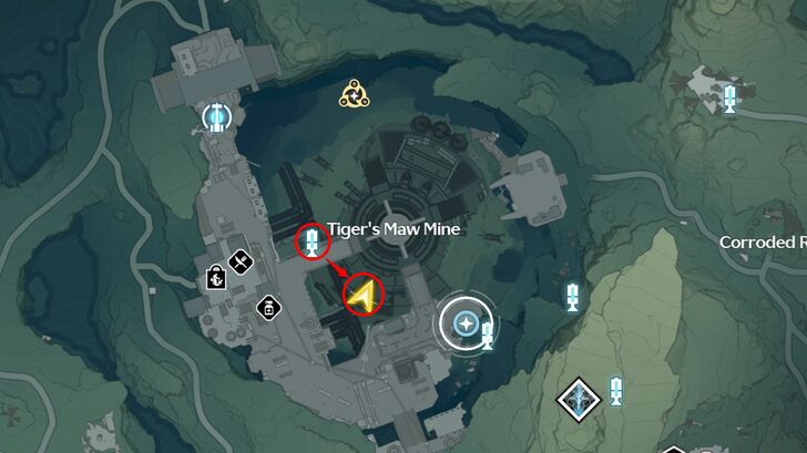 Wuthering Waves - Entrance to Dust Sealed Track