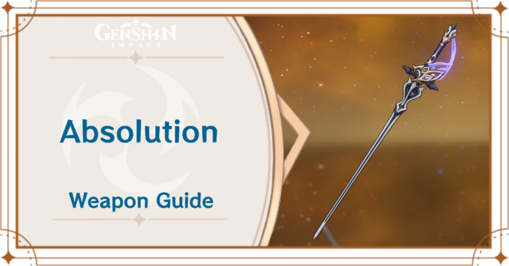 Genshin Impact - Absolution Sword