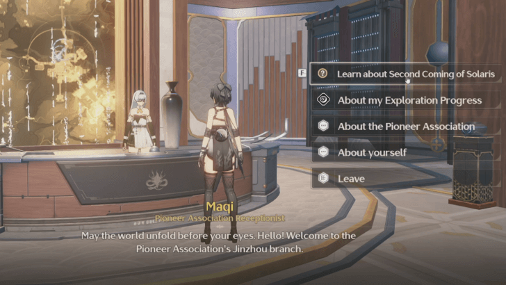 Wuthering Waves - Talk to Maqi