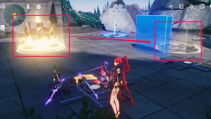 Wuthering Waves - Teleporter Tracks In Use