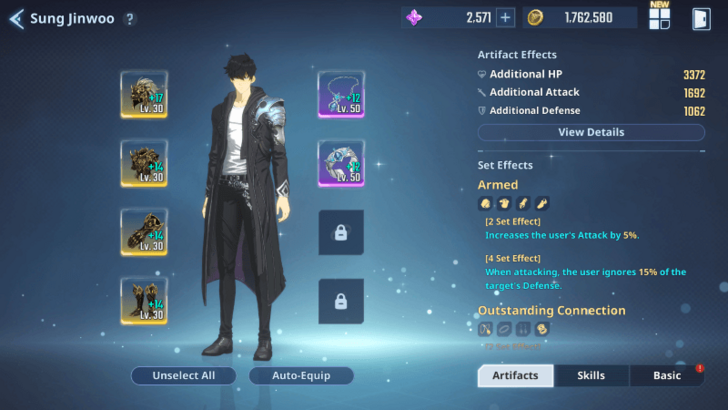 Solo Leveling Arise - Artifacts