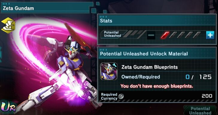 Low Investment Zeta Gundam - Mobile Suit Gundam U.C. Engage
