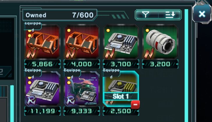 Modules - Mobile Suit Gundam U.C. Engage