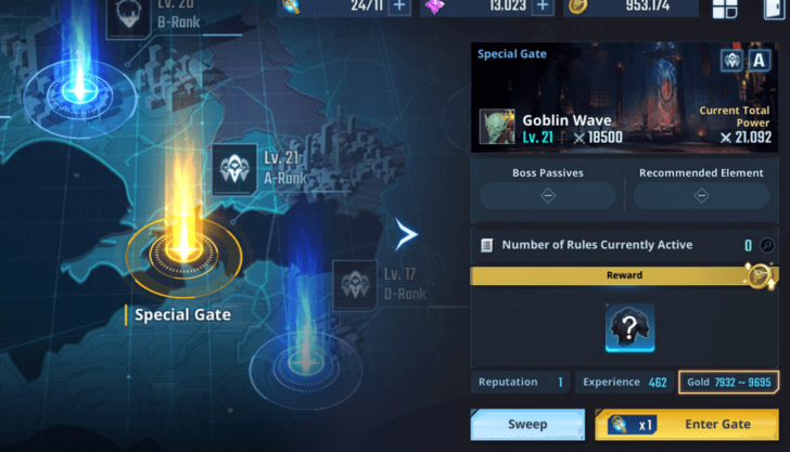 Solo Leveling Arise - Special Gate