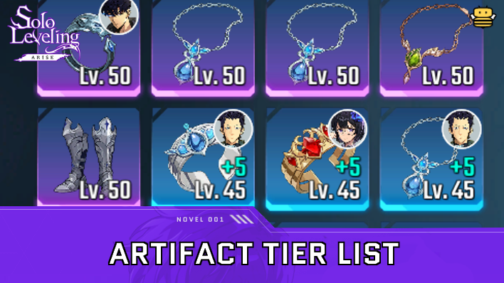 Best Artifacts Tier List for Hunters | Solo Leveling Arise｜Game8