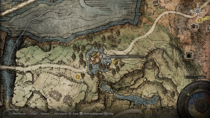 Elden Ring - Summonwater Village Imp Statue