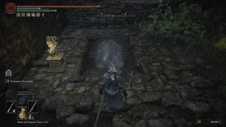 Elden Ring - Lunar Estate Ruins Imp Statue