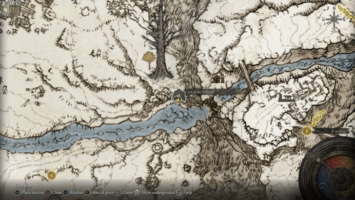 Elden Ring - Cave of the Forlorn Imp Statue