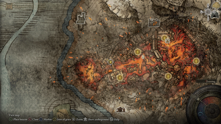 Elden Ring - Volcano Manor West Imp Statue