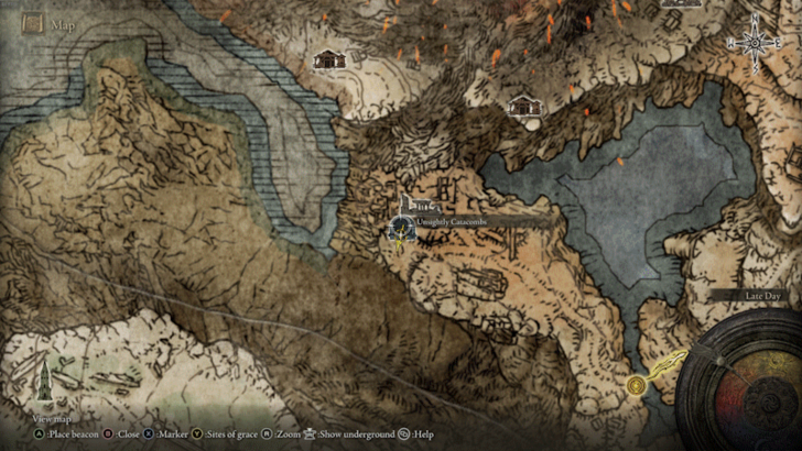 Elden Ring - Unsightly Catacombs Imp Statue