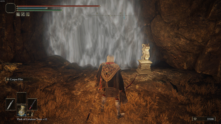 Elden Ring - Seethewater Cave Imp Statue