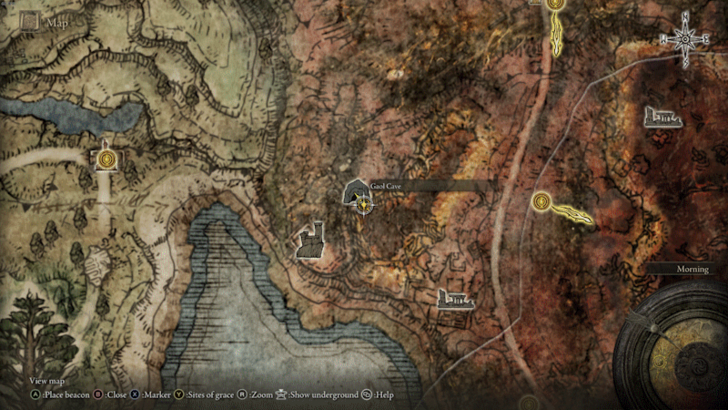 Elden Ring - Gaol Cave Imp Statue