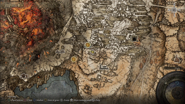 Elden Ring - Wyndham Catacombs Imp Statue