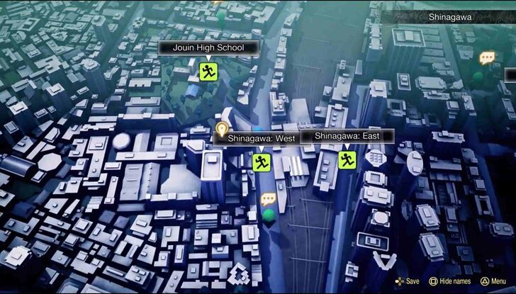 SMTVV: Shinagawa West Overworld