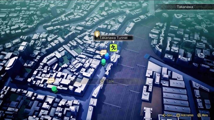 SMTVV: Takanawa Tunnel Overworld