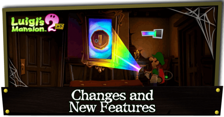 Luigi’s Mansion 2 HD - Changes and New Features