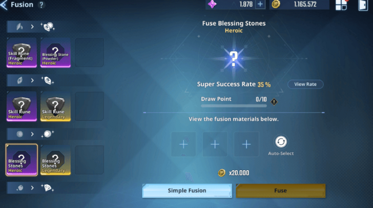 Powder of Blessing Reward