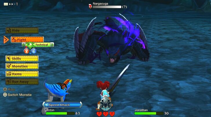 Monster Hunter Stories - Nargacuga