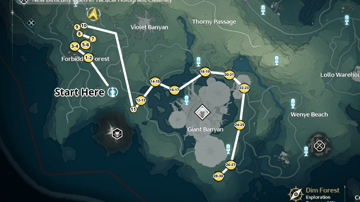Wuthering Waves - Coriolus Locations