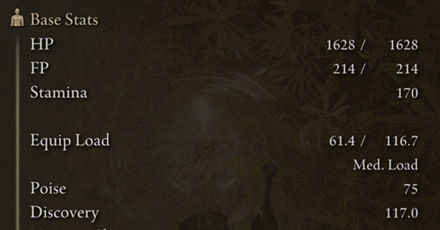 Elden Ring - Managing Mind FP