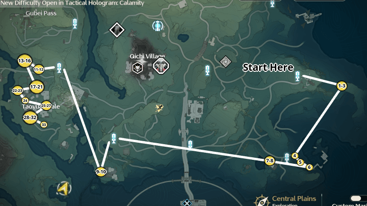 Wuthering Waves - Pecok Flower Locations and Farming Route