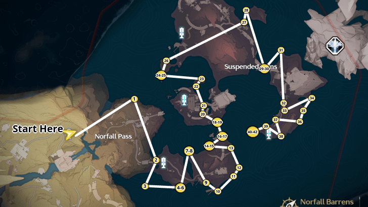 Wuthering Waves - Violet Coral Locations and Farming Route