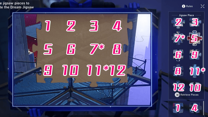 Honkai Star Rail - SoulGlad Scorchsand Audition Venue Dream Jigsaw Puzzle 3 Solution