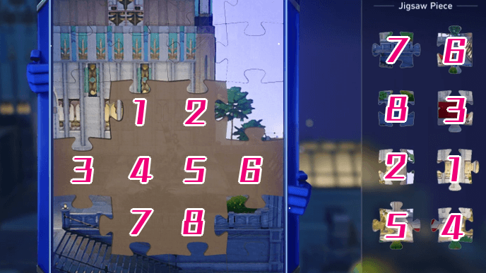 Honkai Star Rail - SoulGlad Scorchsand Audition Venue Dream Jigsaw Puzzle 5 Solution