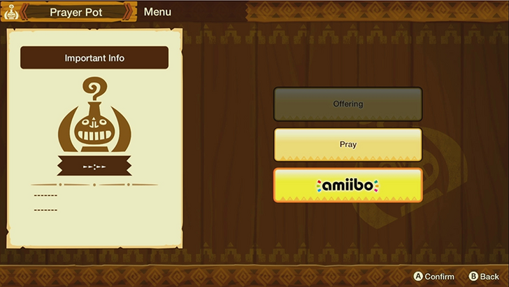 Monster Hunter Stories Prayer Pot amiibo