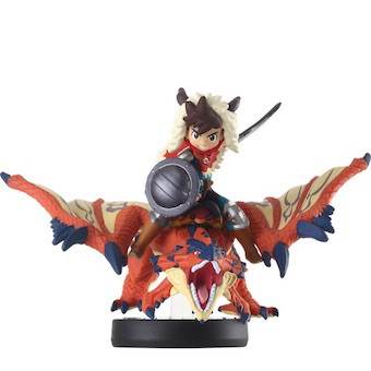 Monster Hunter Stories One-Eyed Rathalos and Male Rider Amiibo