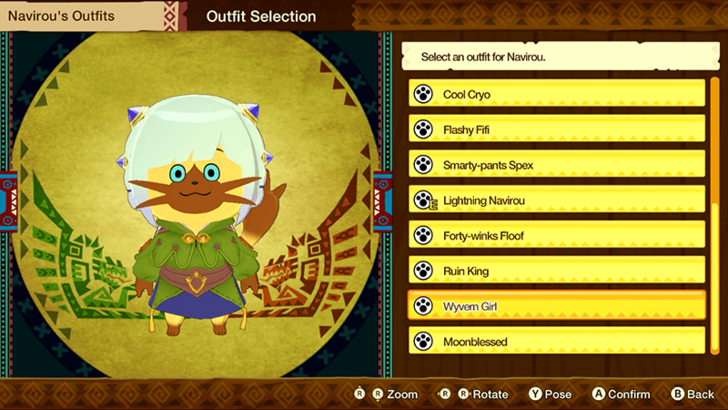 Monster Hunter Stories Navirou Wyvern Girl Amiibo