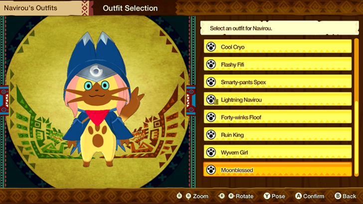 Monster Hunter Stories Navirou Moonblessed Amiibo