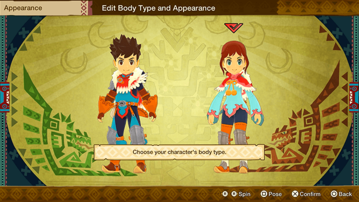 Character Creation Body Type