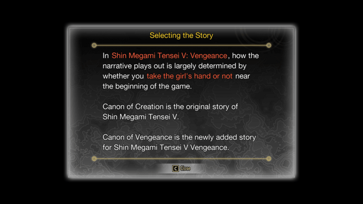 Shin Megami Tensei V Vengeance - Canon Differences