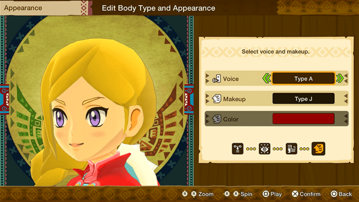 Monster Hunter Stories Character Creation Voice