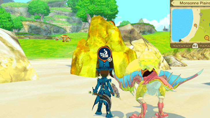 Monster Hunter Stories - Rare Monster Den