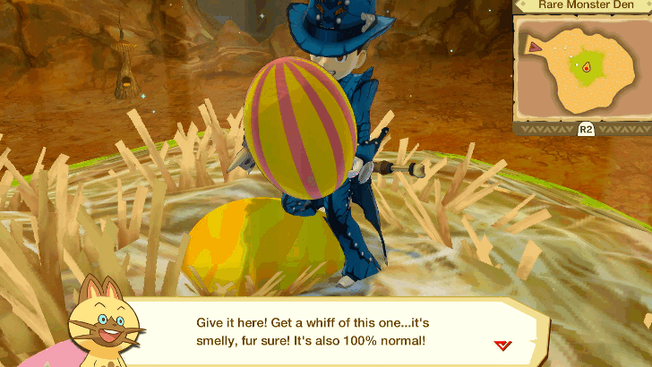 Monster Hunter Stories - Eggs Smell and Weight