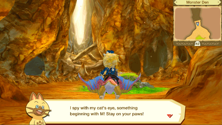 Monster Hunter Stories - Enetring the Egg Nest