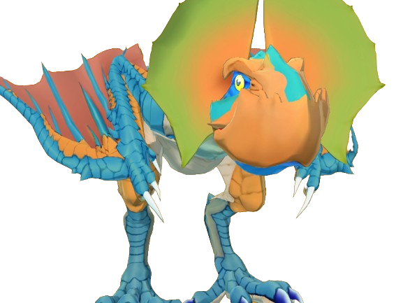 Monster Hunter Stories - Blue Yian Kut-Ku  Portrait