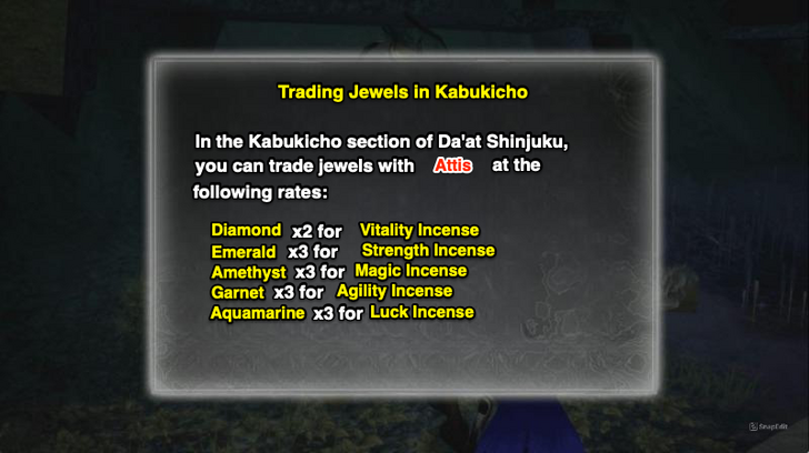 SMTVV - Shinjuku Jewel Hunt Rates.png