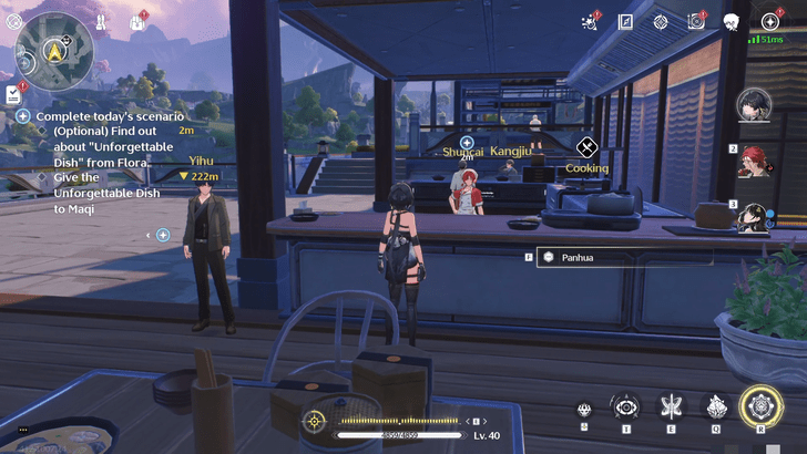 Wuthering Waves - Unforgettable Dishes Guide Second Coming of Solaris Day 5 - Panhua