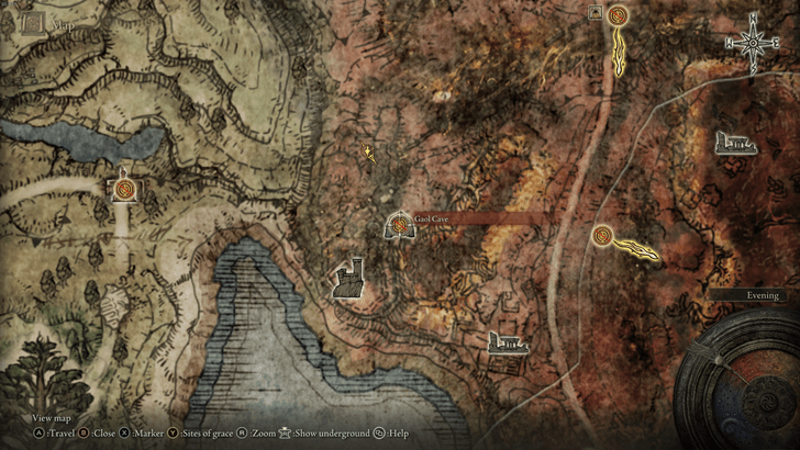 Gaol Cave Map Location