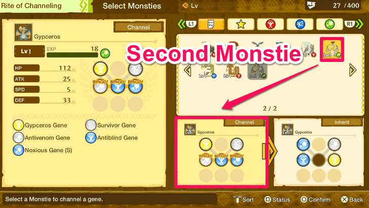 Monster Hunter Stories - Choose Second Monstie