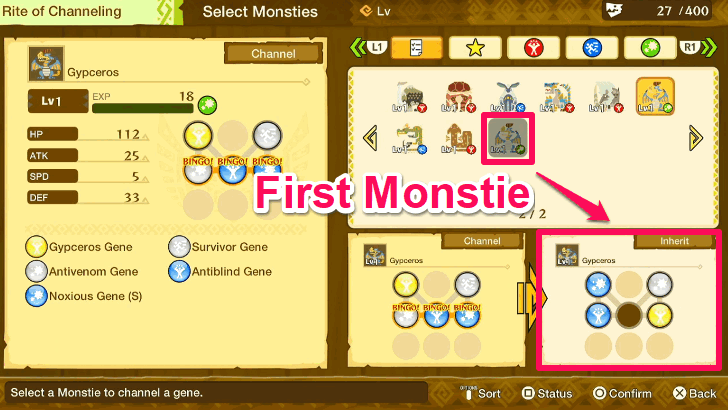 Monster Hunter Stories - Choose First Monstie