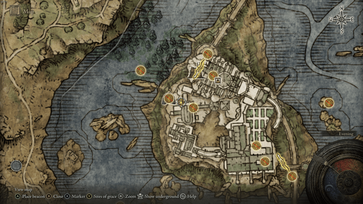 Academy Crystal Cave map