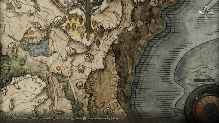 Eastern Tableland map
