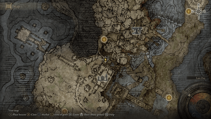 Aqueduct-Facing Cliffs Map