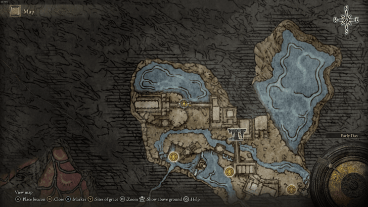 Nokstella Waterfall Basin map